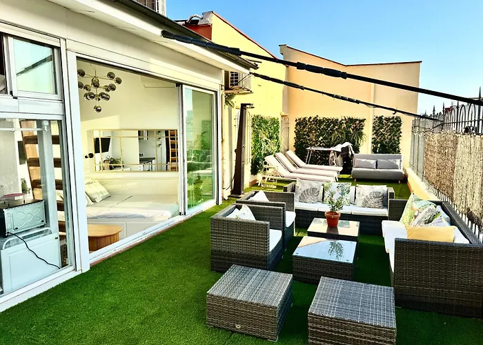Retiro Park-Roof Top Studio & Huge Terrace